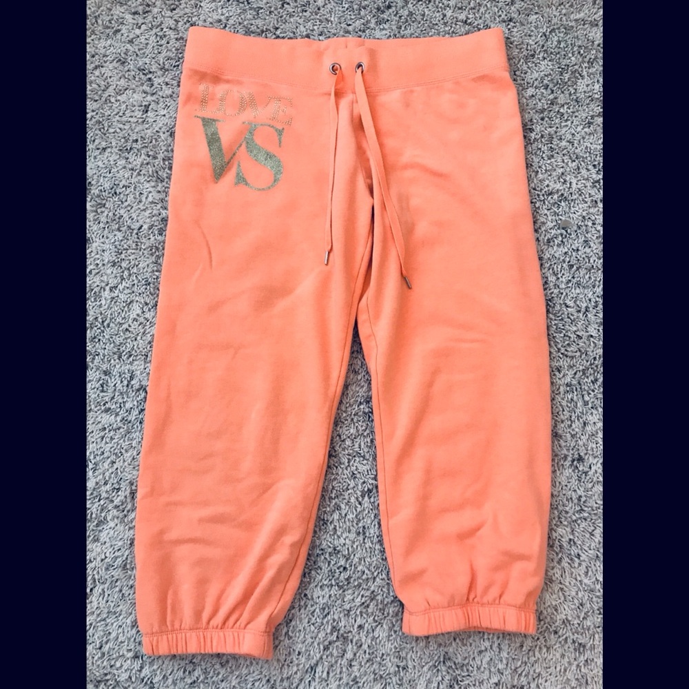 VS orange joggers